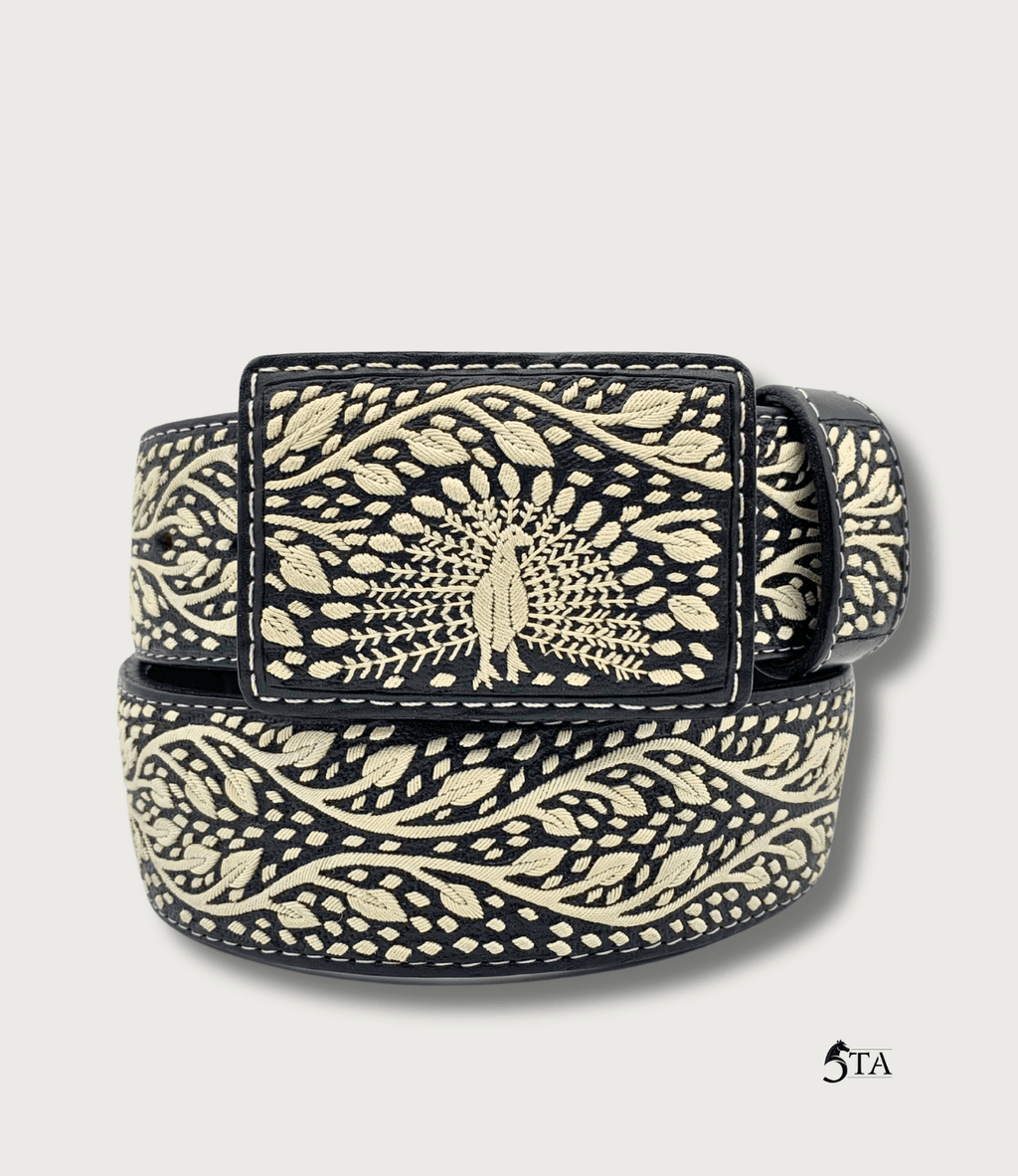 Cinto Piteado Fino Original Pavo Real