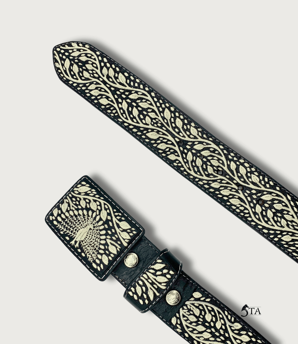 Cinto Piteado Fino Original Pavo Real