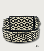 Cinto de Plata Original Cadena y Rombos