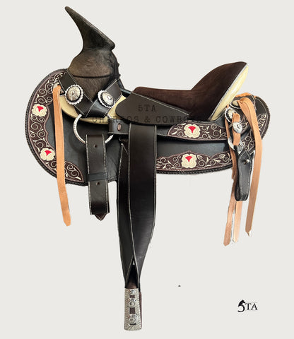 Montura Charra Piteada Cola de Pato