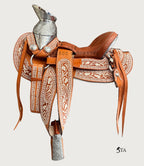 Montura Charra Piteada Cola de Pato