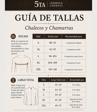 Chaleco en Genuina Piel de Ovino