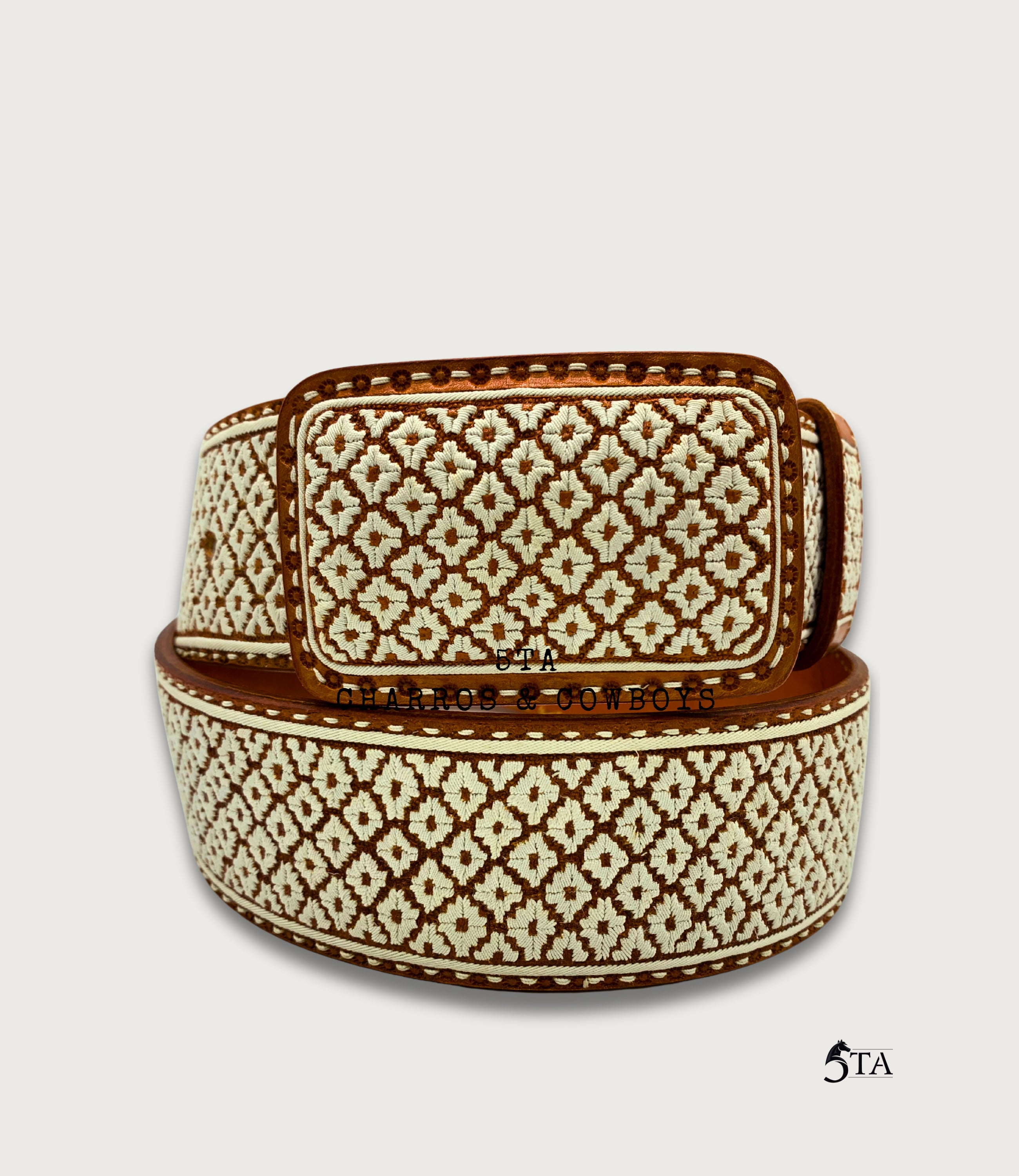 Cinto Piteado Fino Original Mil Cuadros y Cordón